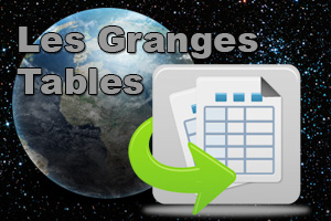 Les Granges Rise, Set and Twilight Tables
